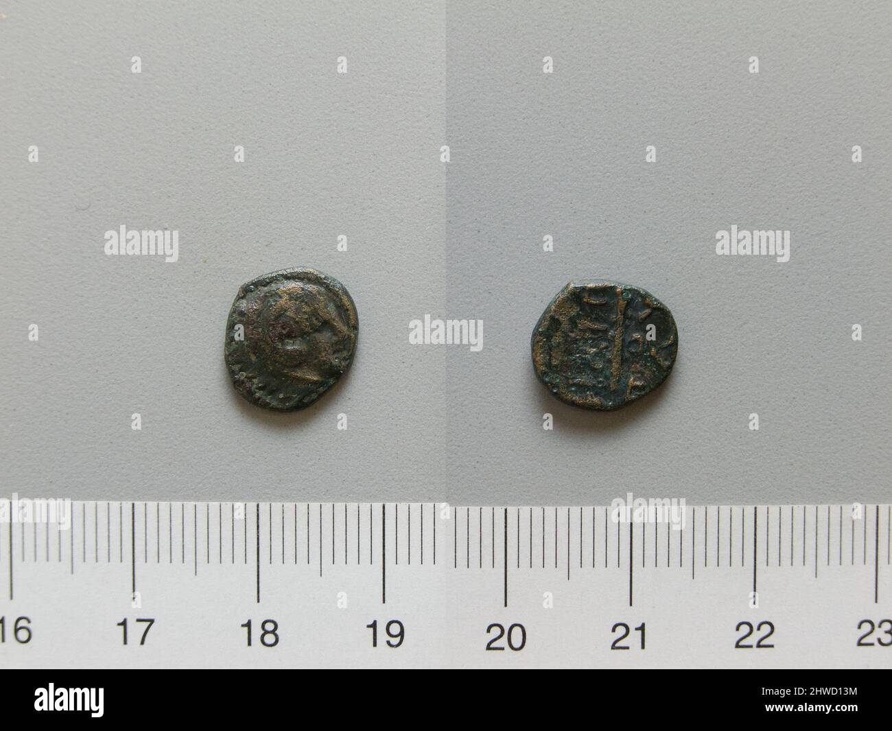 Moneta di Filippo II, re di Macedonia dalla Macedonia. Regnante: Filippo II, Re di Macedonia, Greco, 382–336 a.C., regnò 359–336 a.C. Mint: Macedonia artista: Sconosciuto Foto Stock