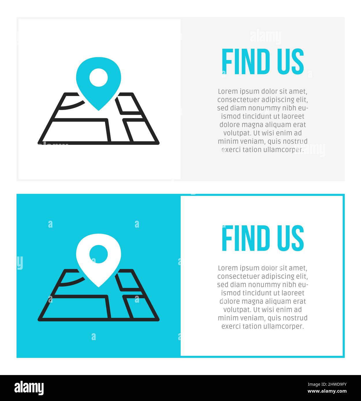 Scopri il modello Flat Design Illustrazione Vettoriale