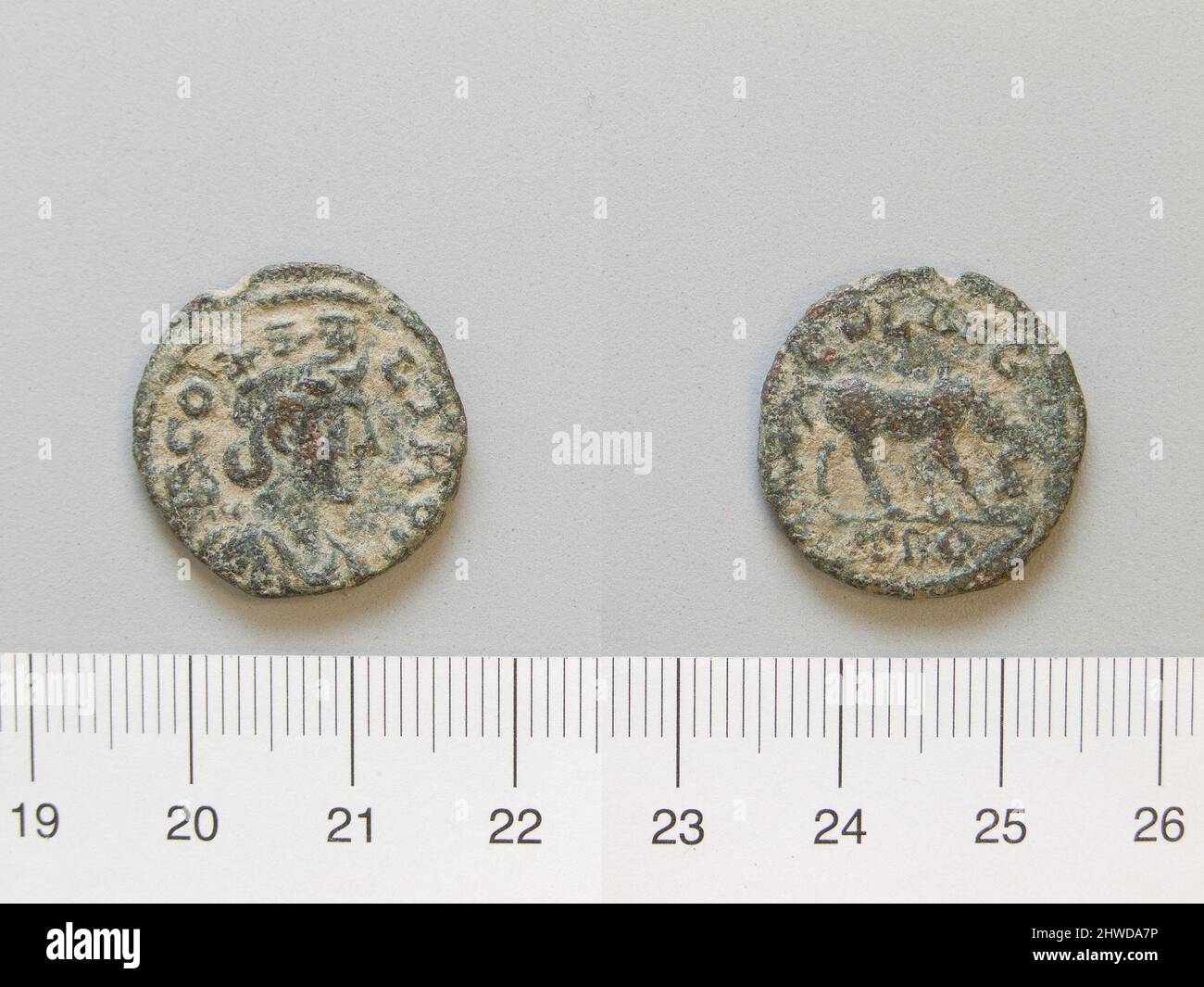 Moneta da Alexandria Troas. Menta: Alessandria Troas artista: Sconosciuto Foto Stock