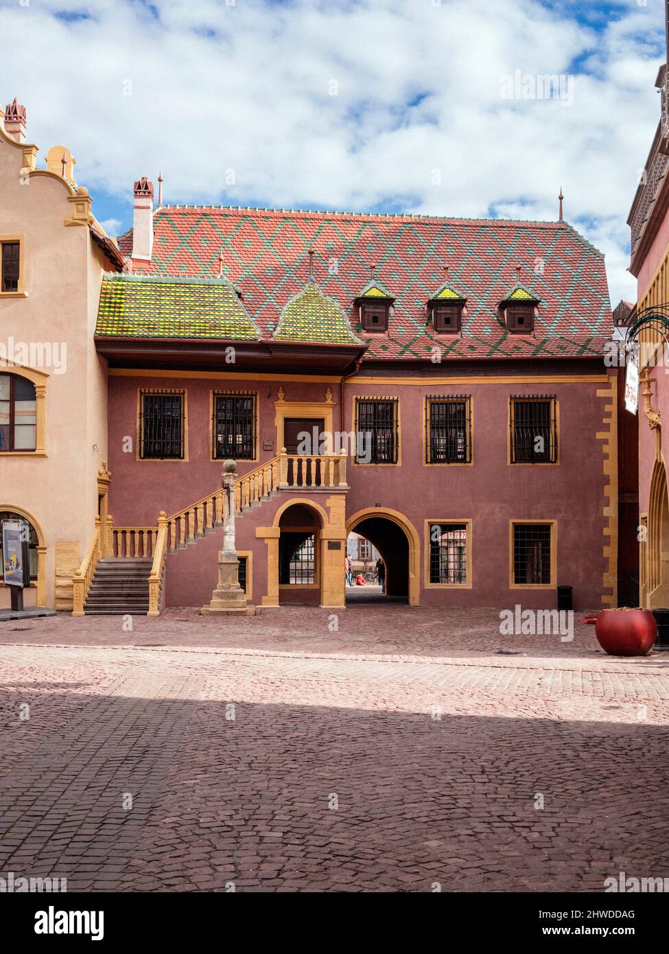 Ancienne Douane ('Old Custom House') a Colmar/Francia Foto Stock