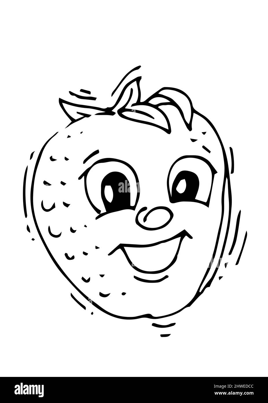 fragole disegno colorato - 6 Strawberry funny face immagini e fotografie stock ad alta risoluzione - Alamy