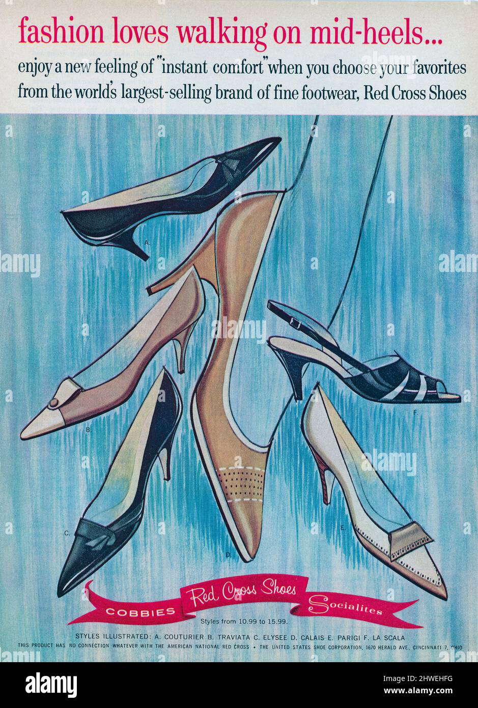Annuncio Di Calzature Vintage Immagini e Fotos Stock - Alamy