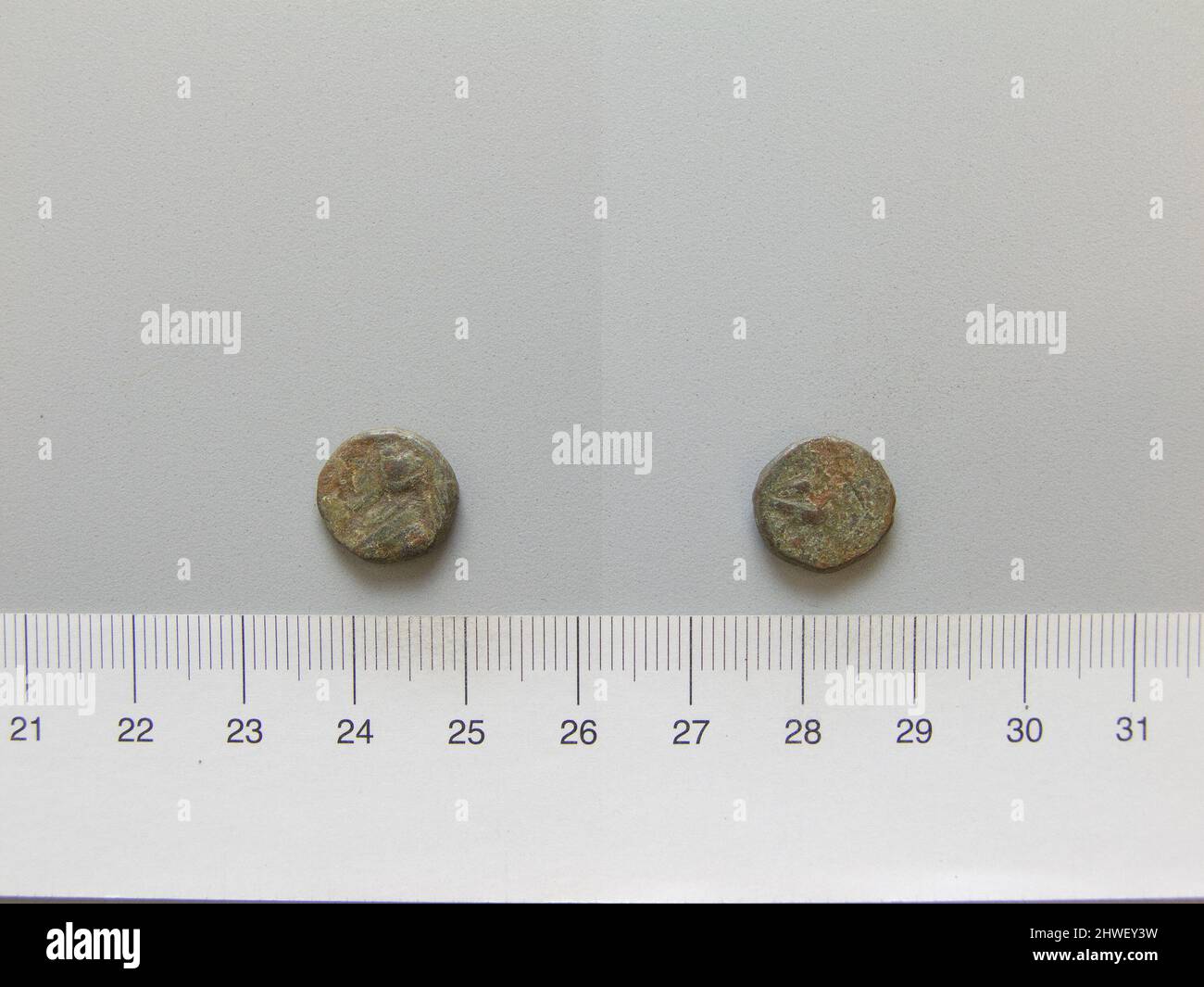 Moneta di Orodes i, re di Partia da Partia. Regnante: Orodes i, re di Partia, governò ca. 85–80 a.C. Mint: Parthia artista: Sconosciuto Foto Stock