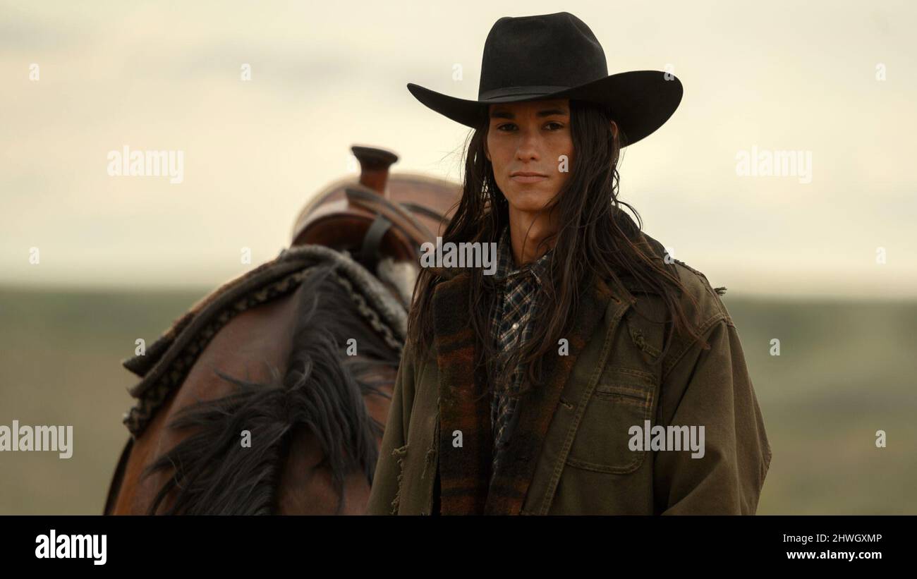 BOOBOO STEWART in LET HIM GO (2020), diretto da THOMAS BEZUCHA. Credit: Mazur / Kaplan Company / Album Foto Stock