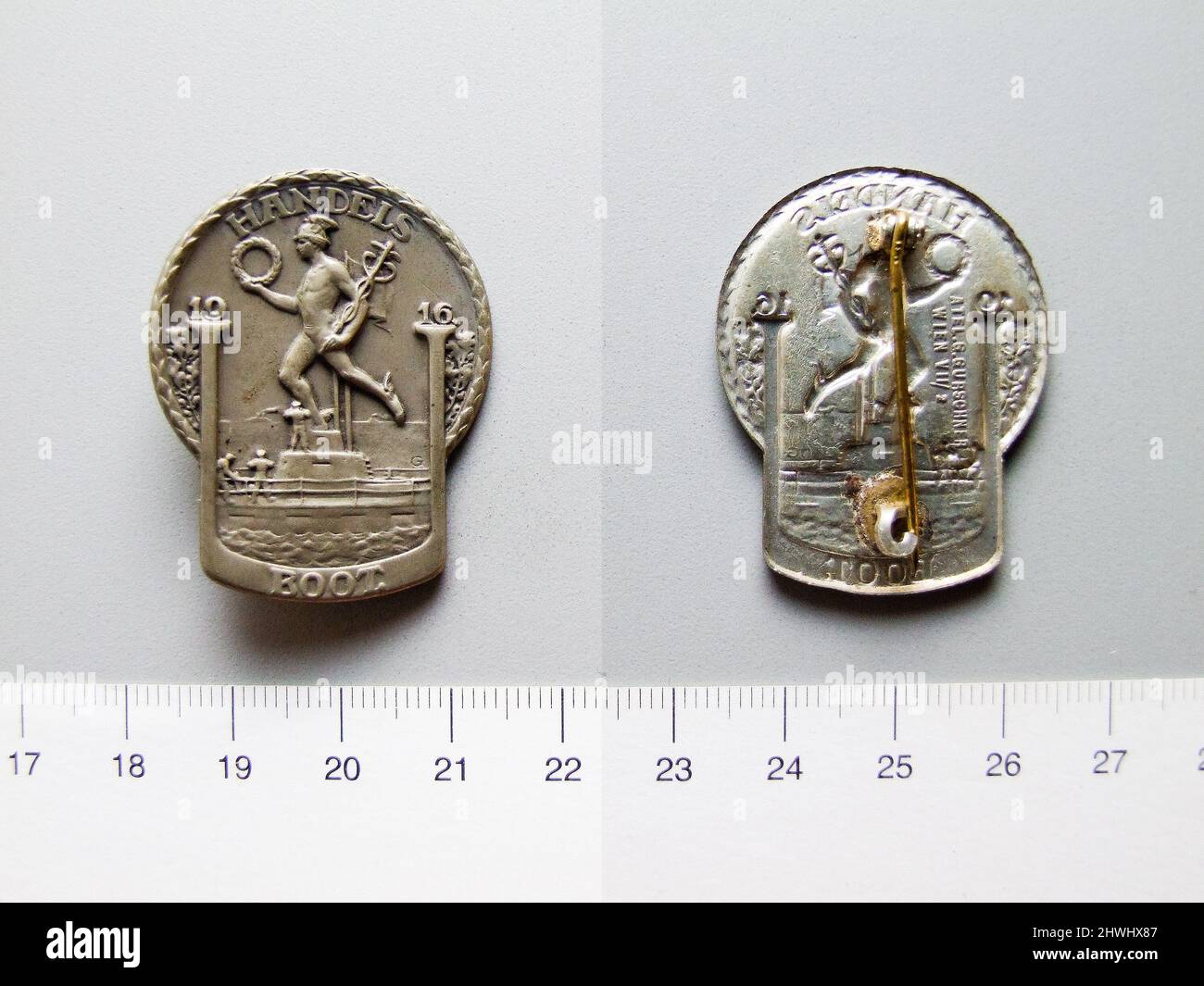 La medaglia Handels-U-Boot. Artista: Sconosciuto Foto Stock