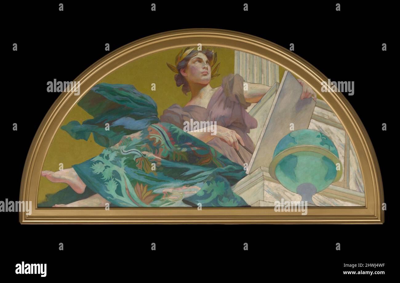 Museo dell'Astronomia. Artista: Henry Siddons Mowbray, americano, nato Egitto, 1858–1928 Foto Stock