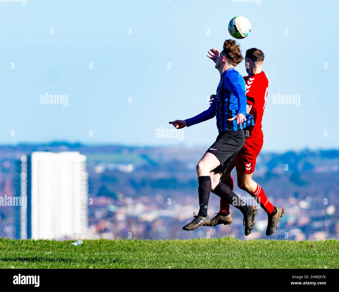 Berlinese Swifts Vs Aquinas III, Advantage Park, Belfast. Foto Stock