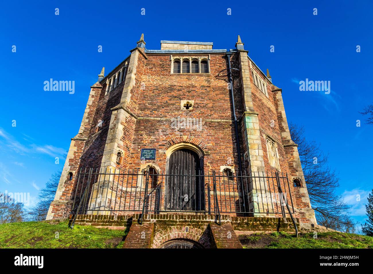 Red Mount Chapel presso il parco Walks, King's Lynn, Norfolk, Regno Unito Foto Stock