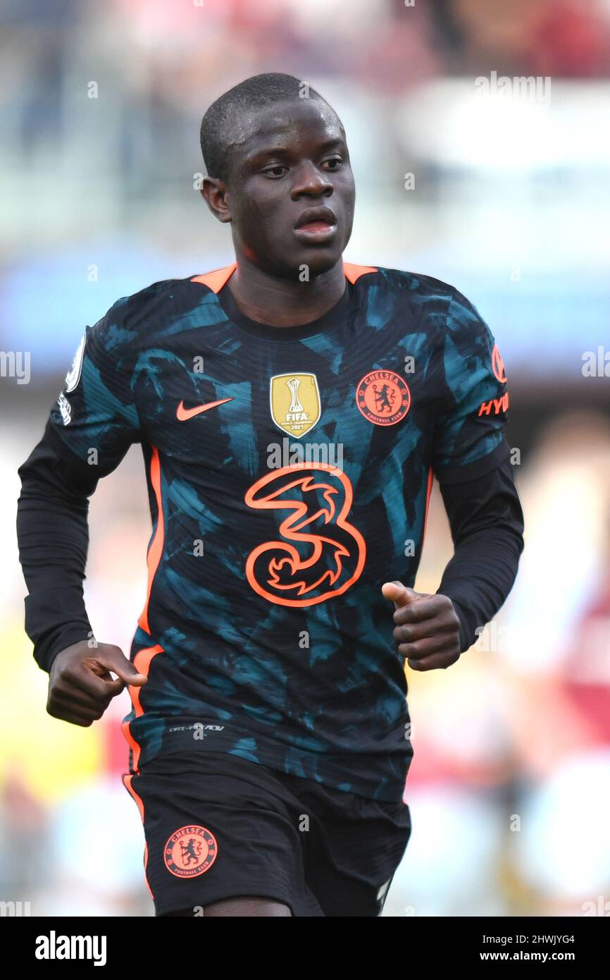N'Golo Kante di Chelsea durante la partita della Premier League tra il Burnley FC e il Chelsea FC a Turf Moor, Burnley, Regno Unito. Data foto: Sabato 5 marzo 2022. Il credito fotografico dovrebbe leggere: Anthony Devlin Foto Stock