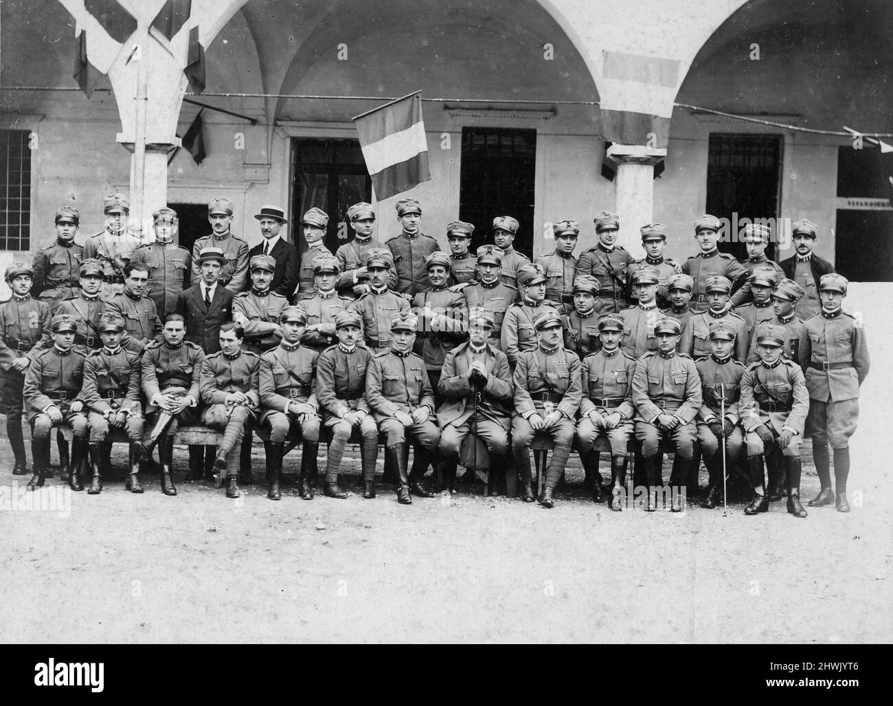 Soldati italiani della prima guerra mondiale Foto e Immagini Stock in