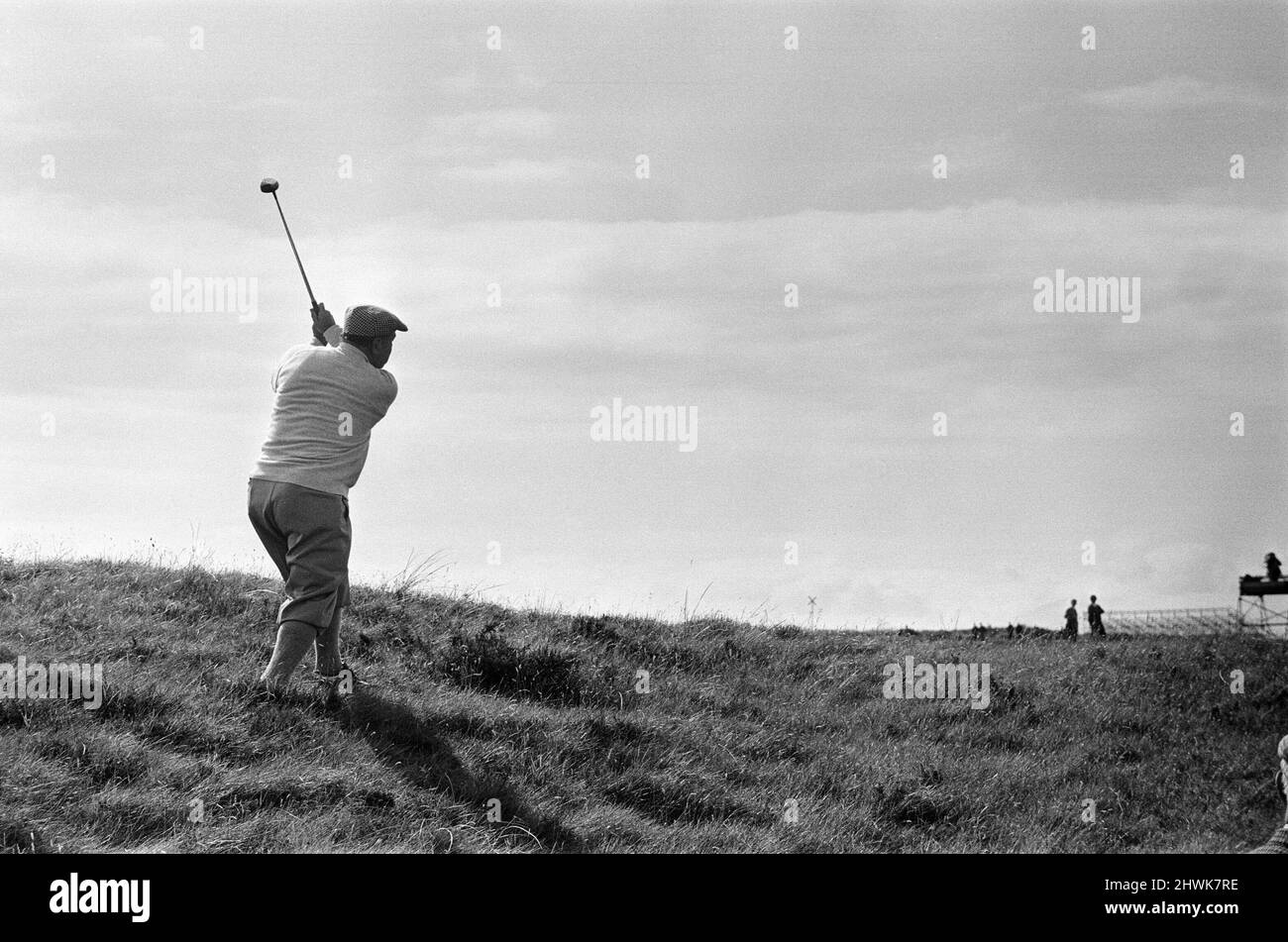 British Open 1973. Troon Golf Club a Troon, Scozia, tenuto dal 11th al 14th luglio 1973. Nella foto, gene Sarazen. Foto Stock