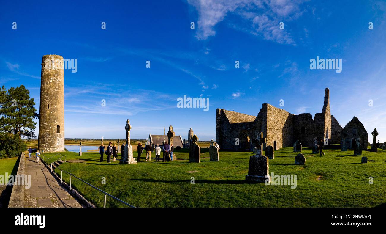 Clonmacnoise, nella contea di Offaly, Irlanda Foto Stock Clonmacnoise, nella contea di Offaly, Irlanda Foto Stock