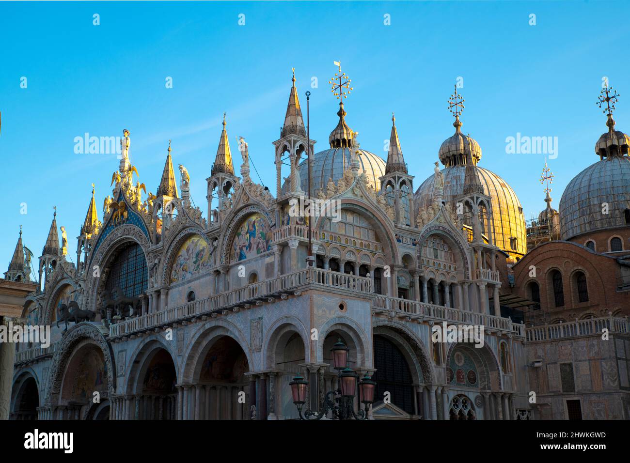 Cupole di San Marco Foto Stock