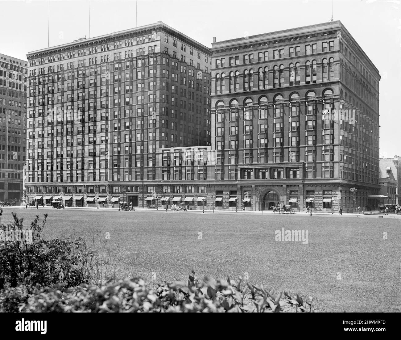 Congress Hotel, South Michigan Avenue, Chicago, Illinois, USA, Detroit Publishing Company, 1910 Foto Stock