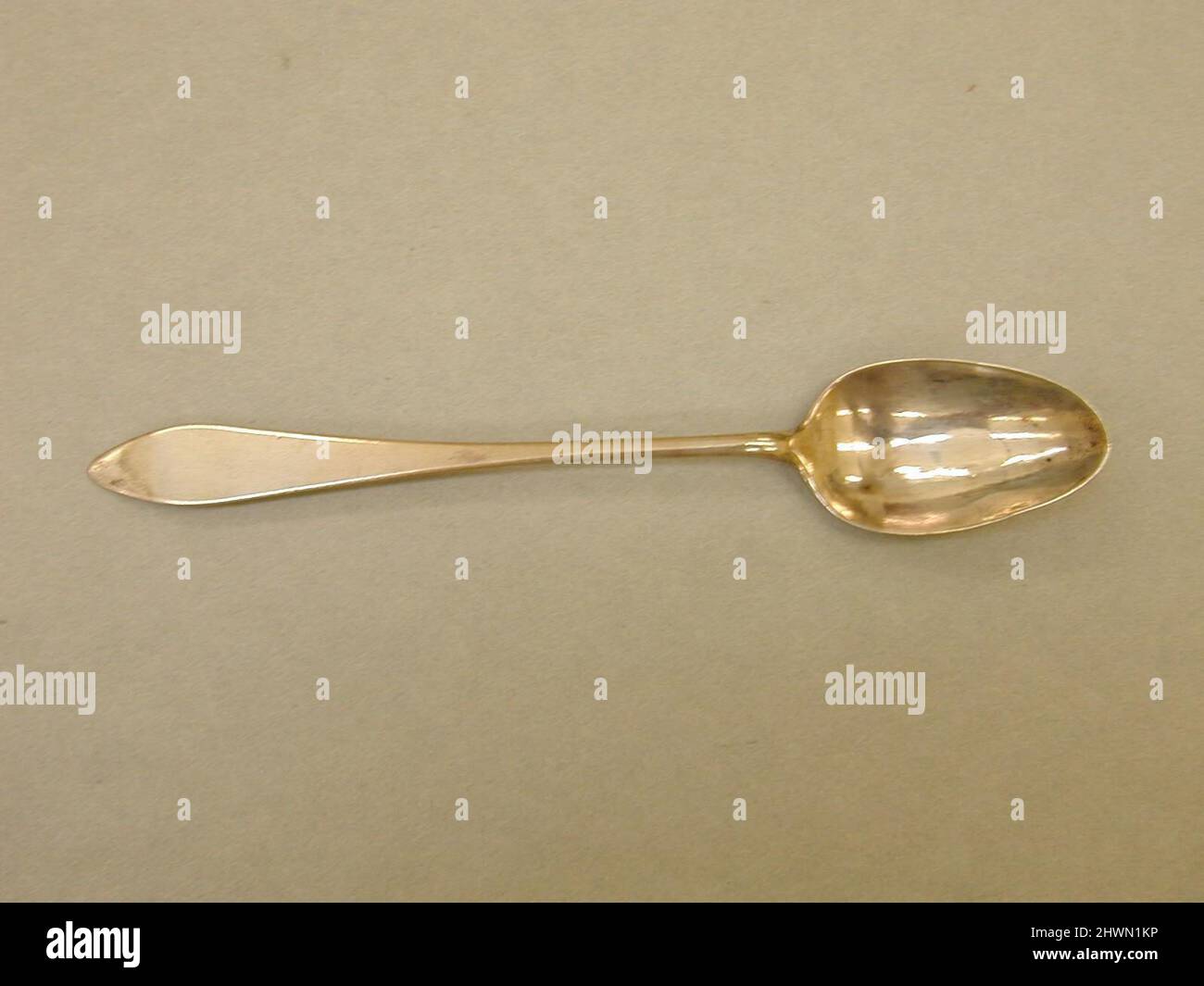 Cucchiaino da tè. Creatore: John Avery, Sr., americano, 1732–1794 Foto Stock