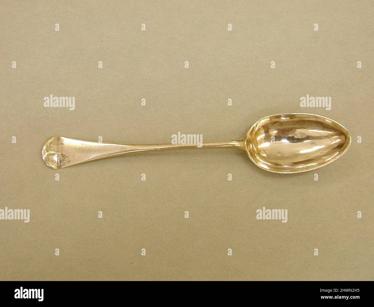 Coppia di cucchiaini da tè. Creatore: John Avery, Sr., americano, 1732–1794 Foto Stock