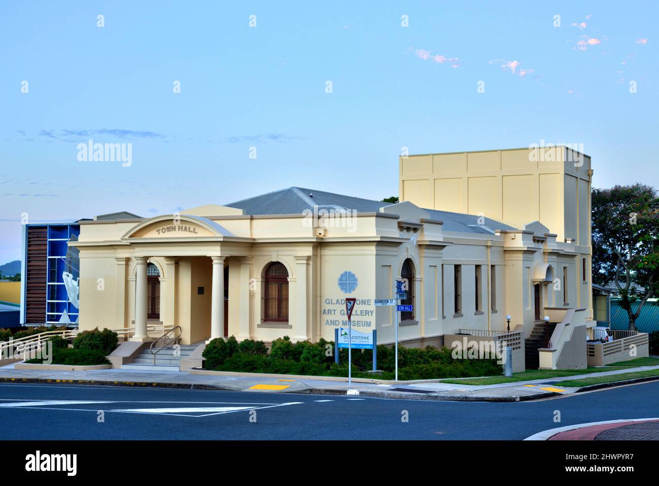 Gladstone Regional Art Gallery and Museum Gladstone Queensland Australia Foto Stock