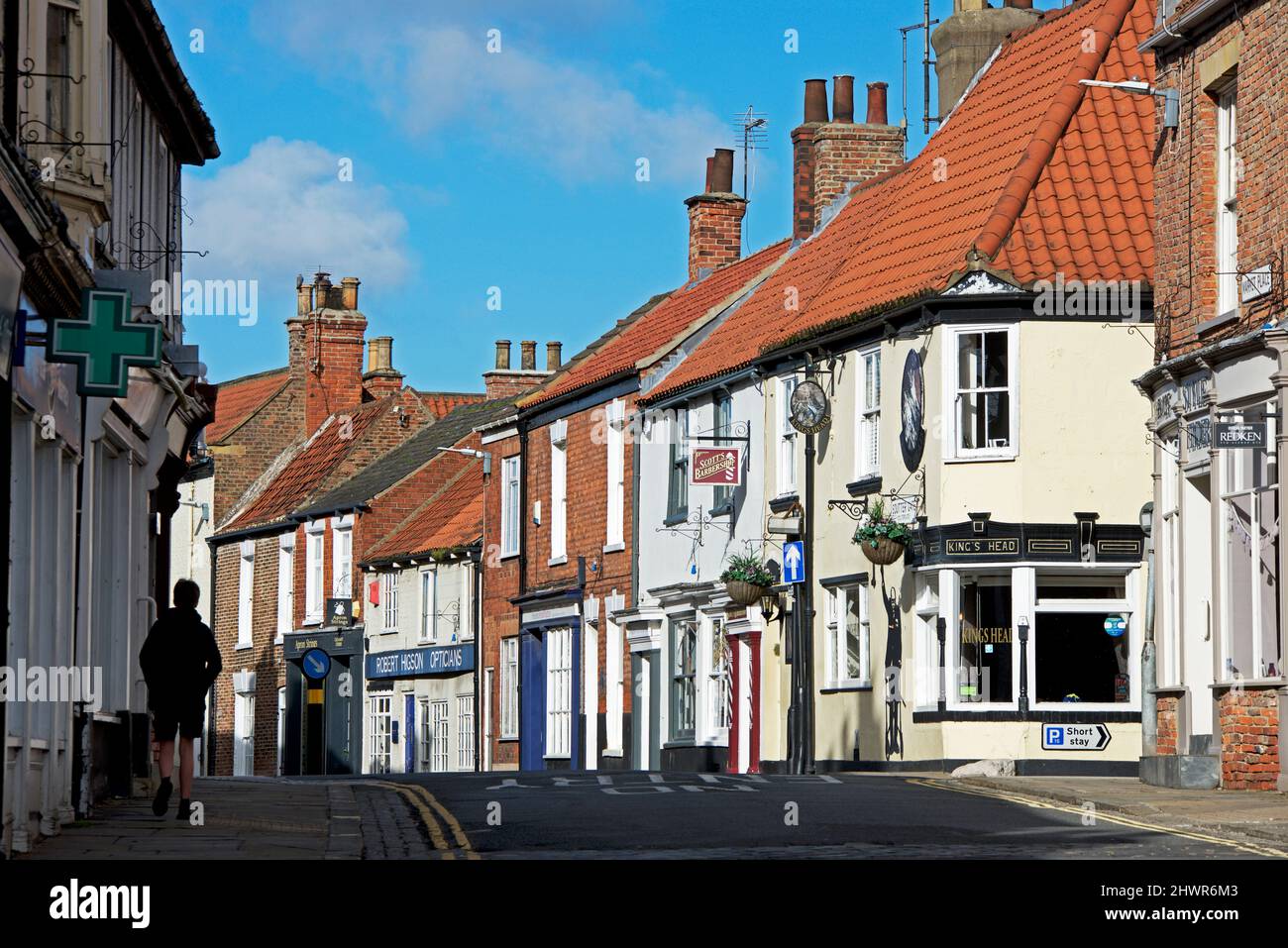 Souter Gate a Hedon, East Yorkshire, Inghilterra Regno Unito Foto Stock