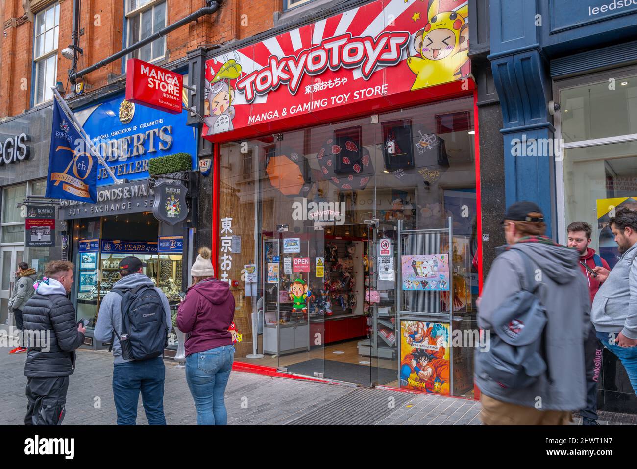 Tokyo Toys negozio a Birmingham. Foto Stock