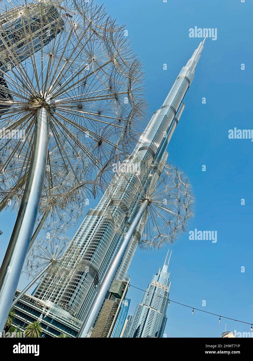 Downtown Dubai Foto Stock
