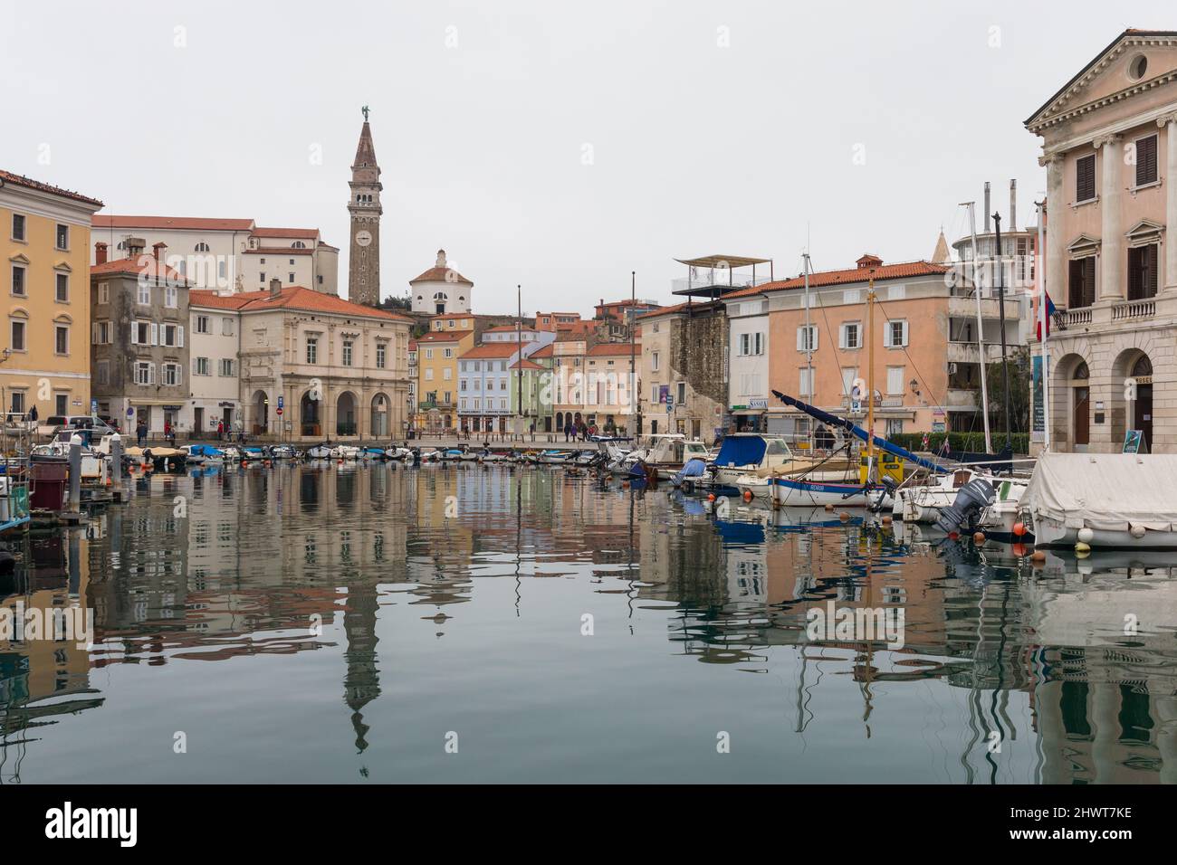 Pirano, Slovenia Foto Stock