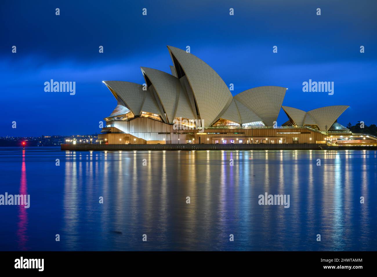 Sydney Opera House di sunrise Foto Stock