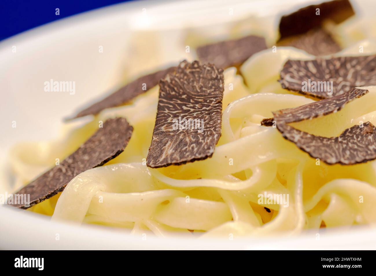 Tartufo con pasta Foto Stock