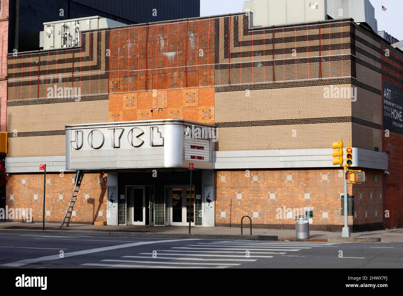 Joyce Theater, 175 8th Ave, New York, NYC foto di un luogo per le arti dello spettacolo nel quartiere Chelsea a Manhattan Foto Stock