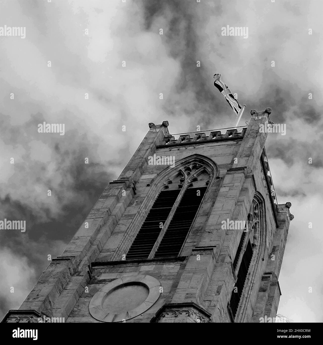 St Georges Chiesa Anglicana a Newcastle-under-Lyme Staffordshire Foto Stock