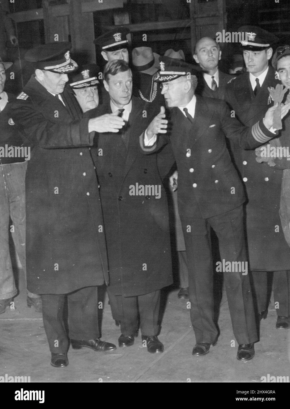 Duca di Windsor come Principe di Galles - Royalty britannica. Dicembre 10, 1941. (Foto della stampante associata). Foto Stock