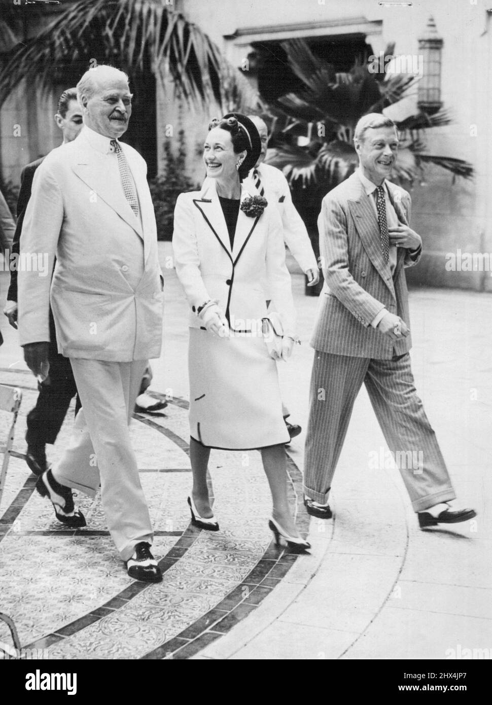 Duke & Duchessa di Windsor Scene 1940-41. Gennaio 01, 1940. (Foto della stampante associata). Foto Stock