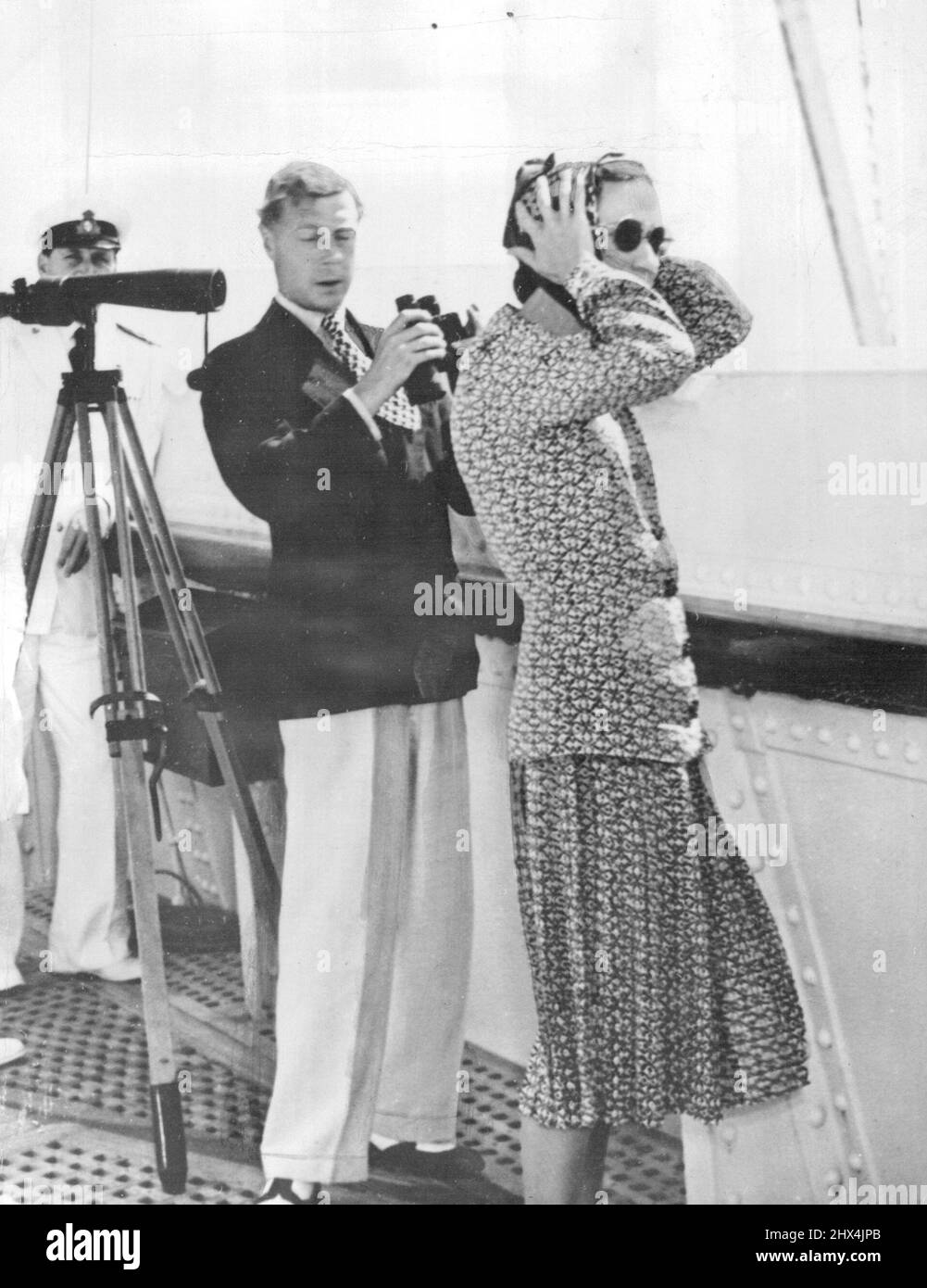 Duca e Duchessa di Windsor scene prima del 1940. Settembre 08, 1938. (Foto della stampante associata). Foto Stock