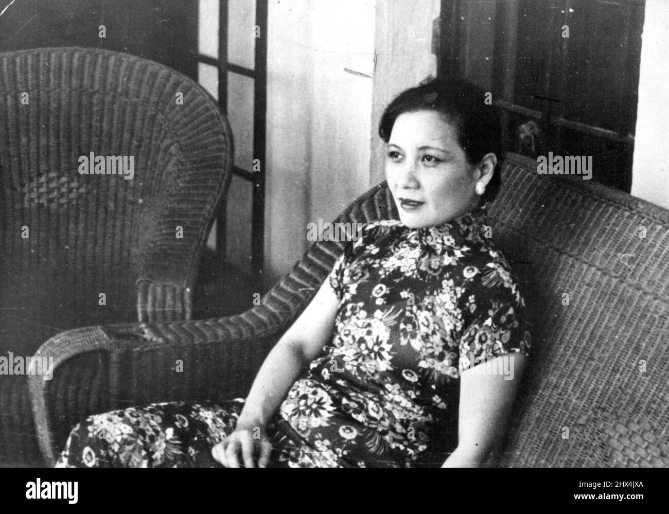 Signora Chiang Kai-shek. Marzo 1, 1938. (Foto di ACME). Foto Stock