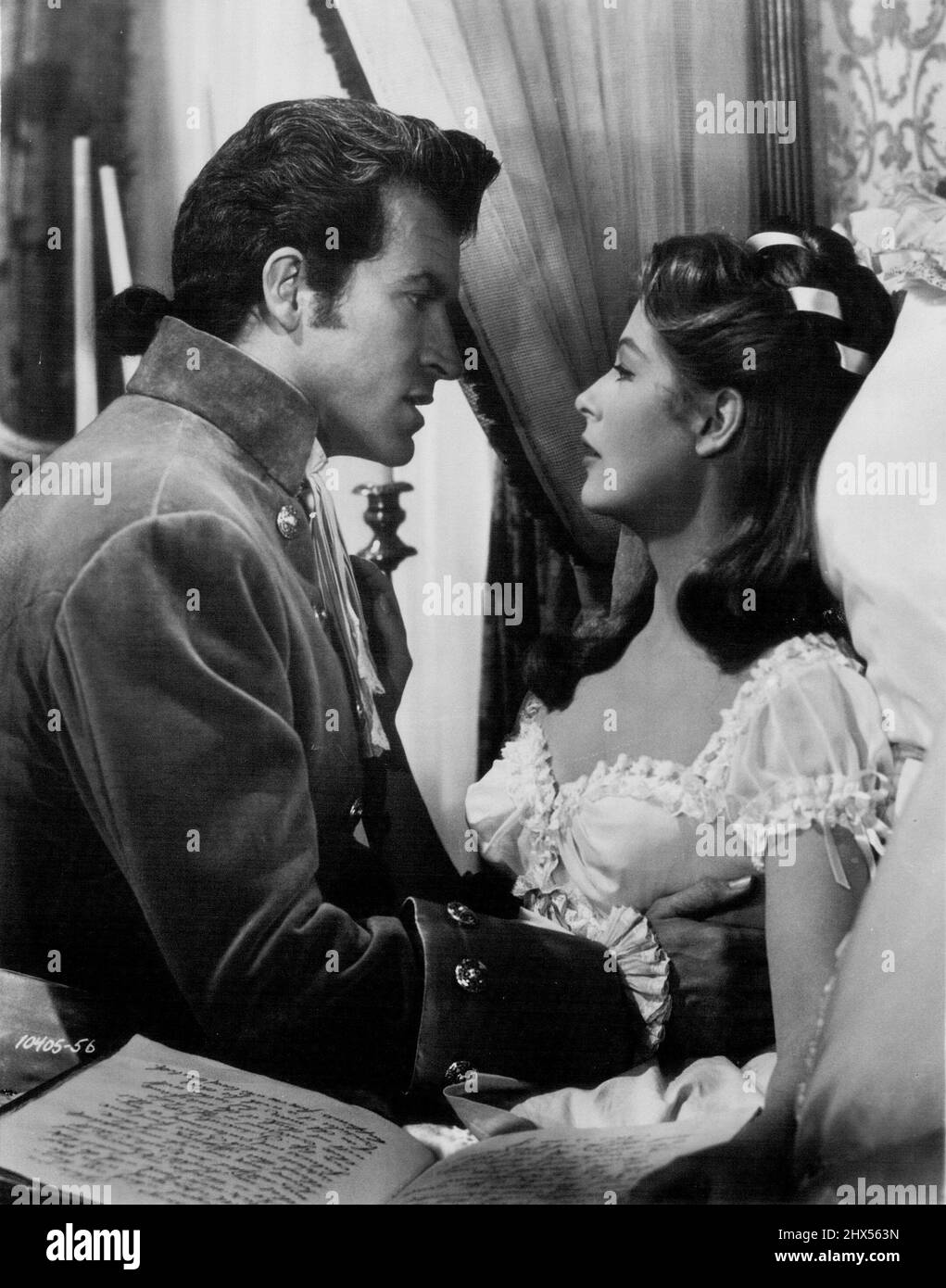 Fernando Lamas - Arlene Dahl - Patricia Medina in 'Sangaree'. Agosto 12, 1953. Foto Stock