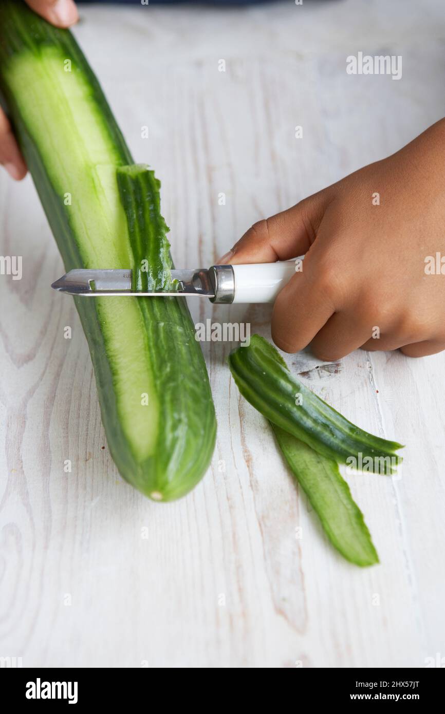 Bevanda di borragine - peeling cetriolo Foto Stock