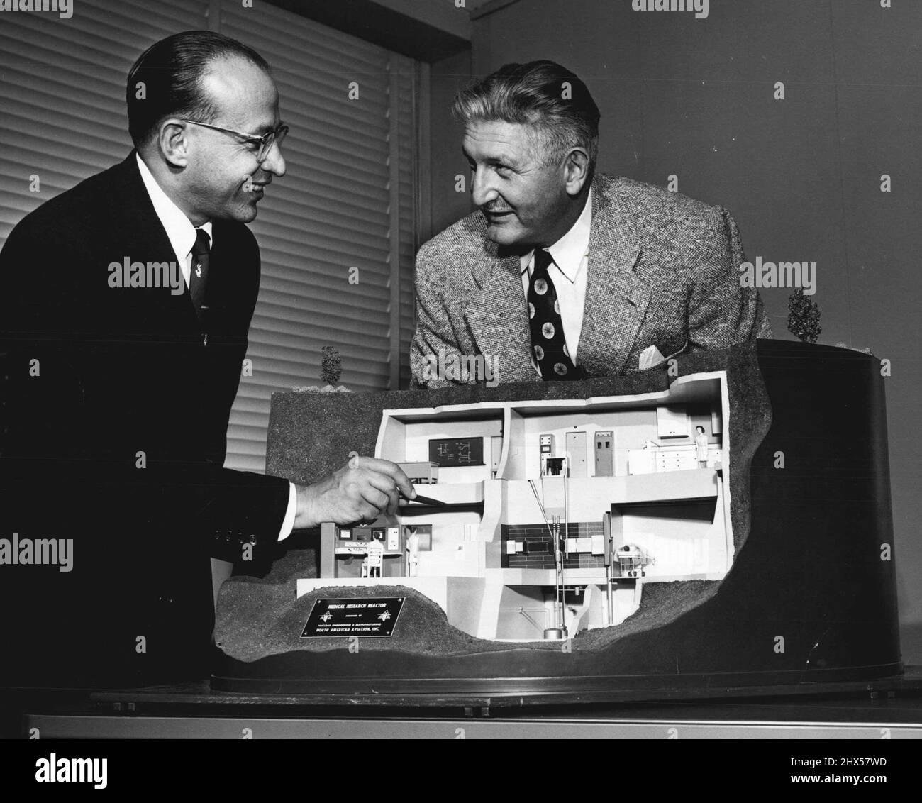 Reattori atomici - Generale - Scienza. Dicembre 22, 1955. Foto Stock