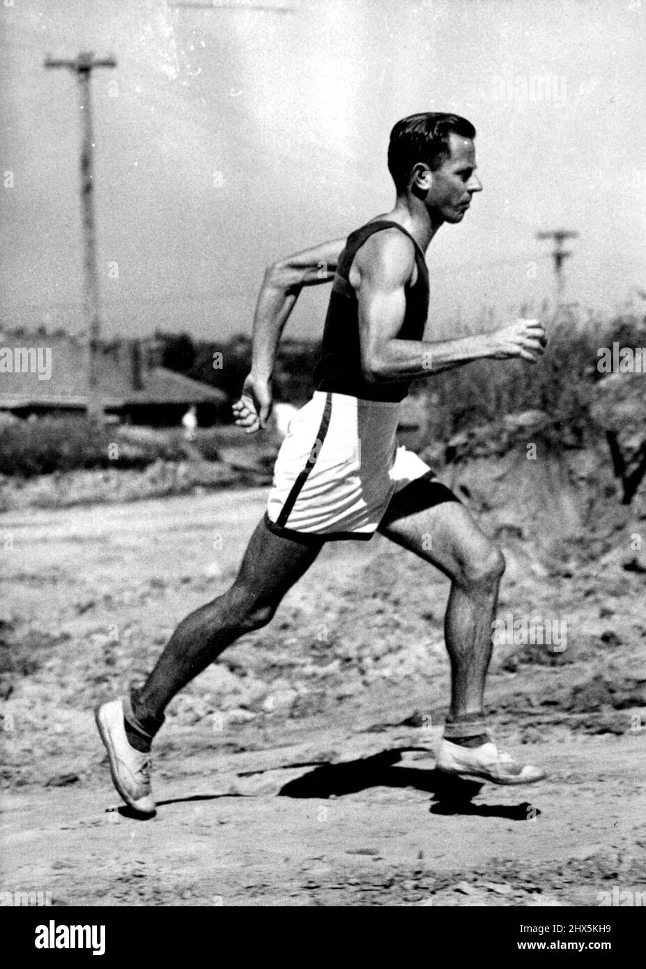 R. Prentice - Atleta - personalità. Dicembre 11, 1951. Foto Stock