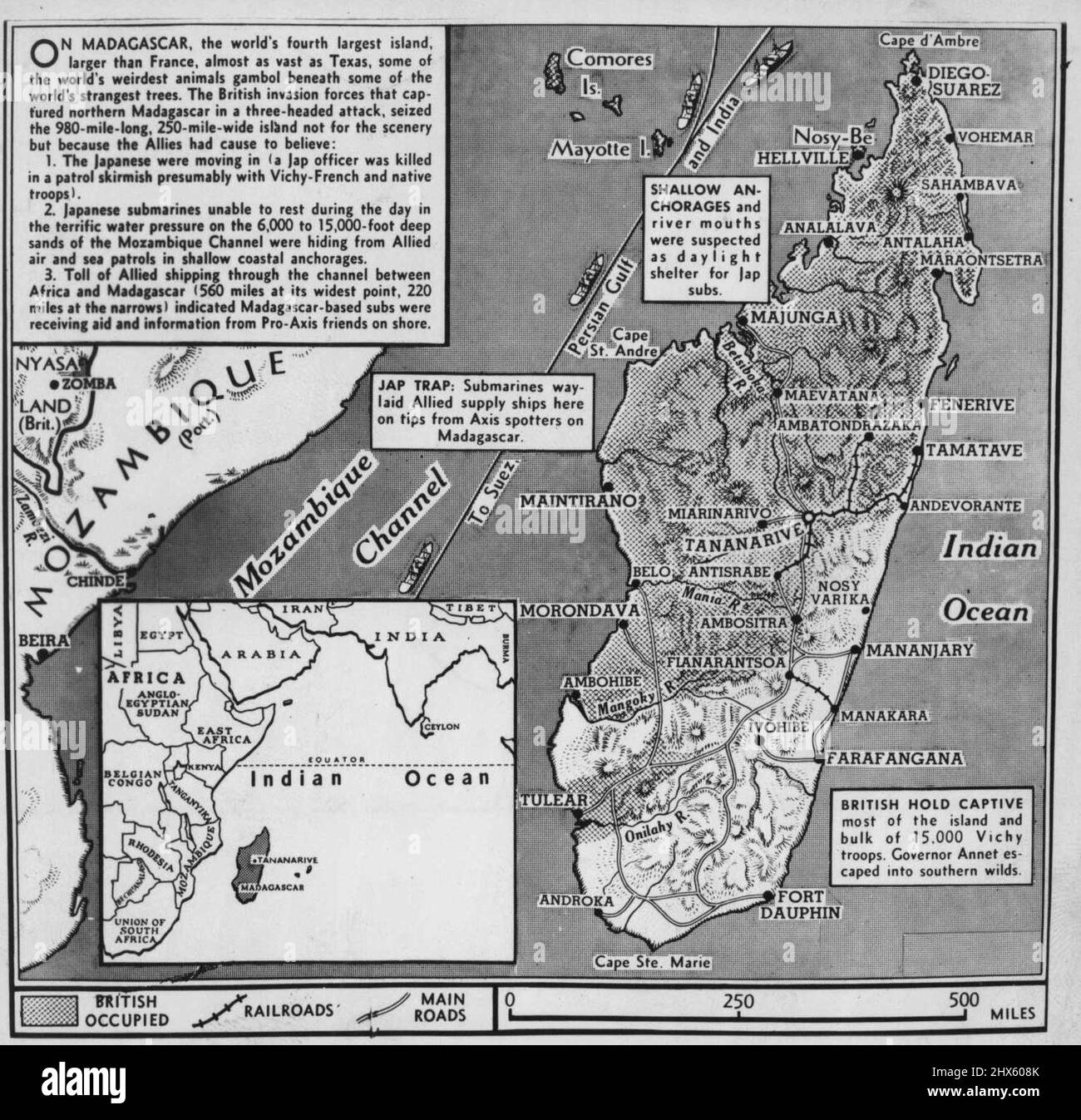 Varie - Mappe - Internazionale. Dicembre 07, 1947. (Foto di U.S. Office of War Information Picture). ;Varie - Mappe - Internazionale Foto Stock