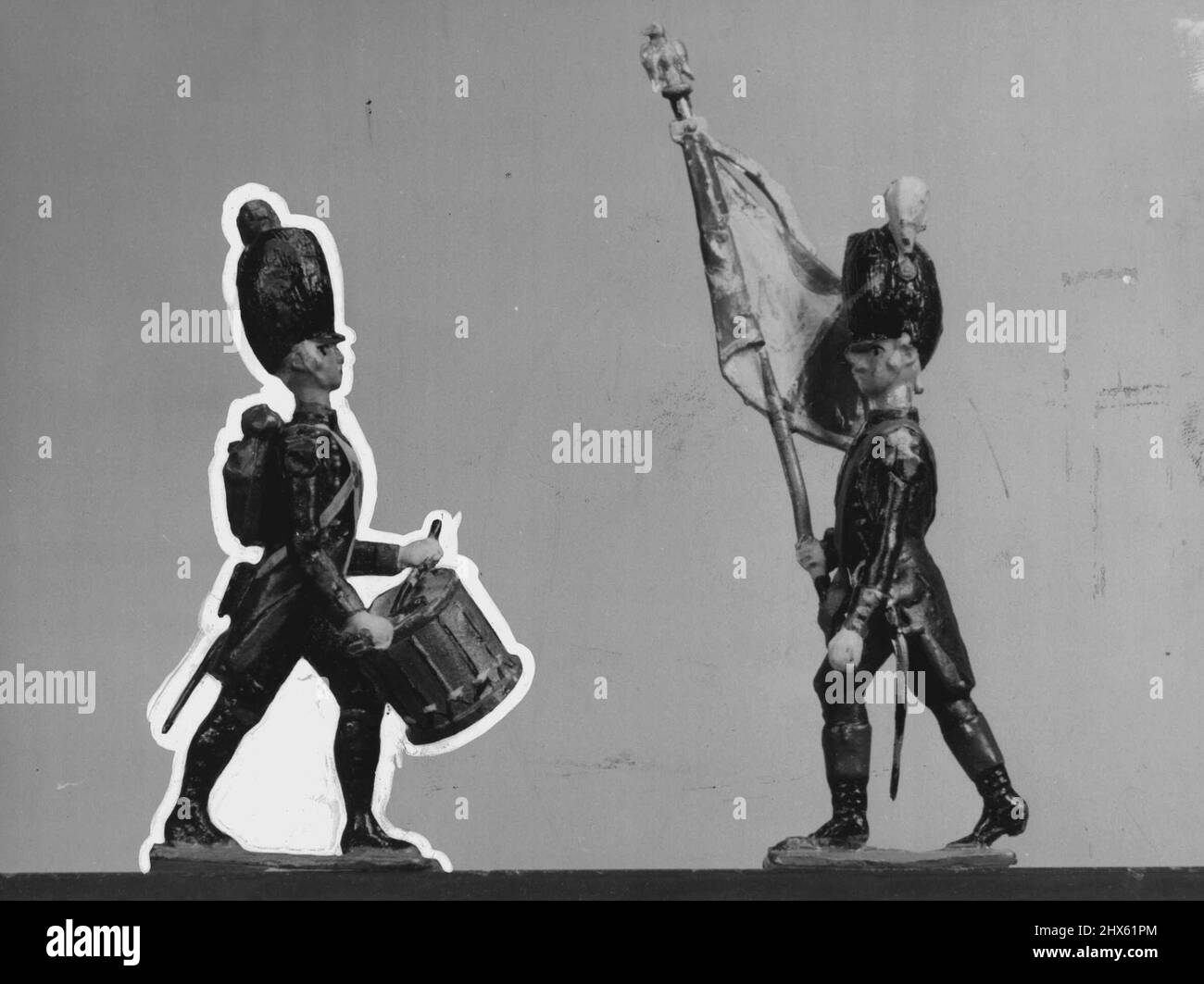 Soldati - Giocattoli. Dicembre 2, 1953. Foto Stock