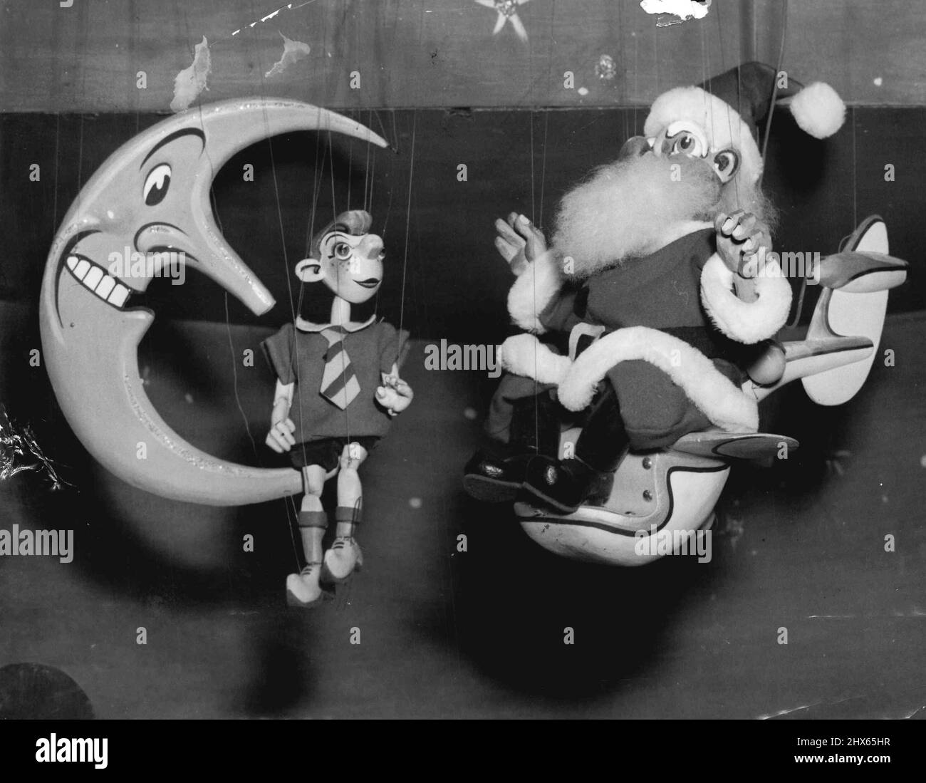 Varie - Puppets. Dicembre 2, 1954. Foto Stock