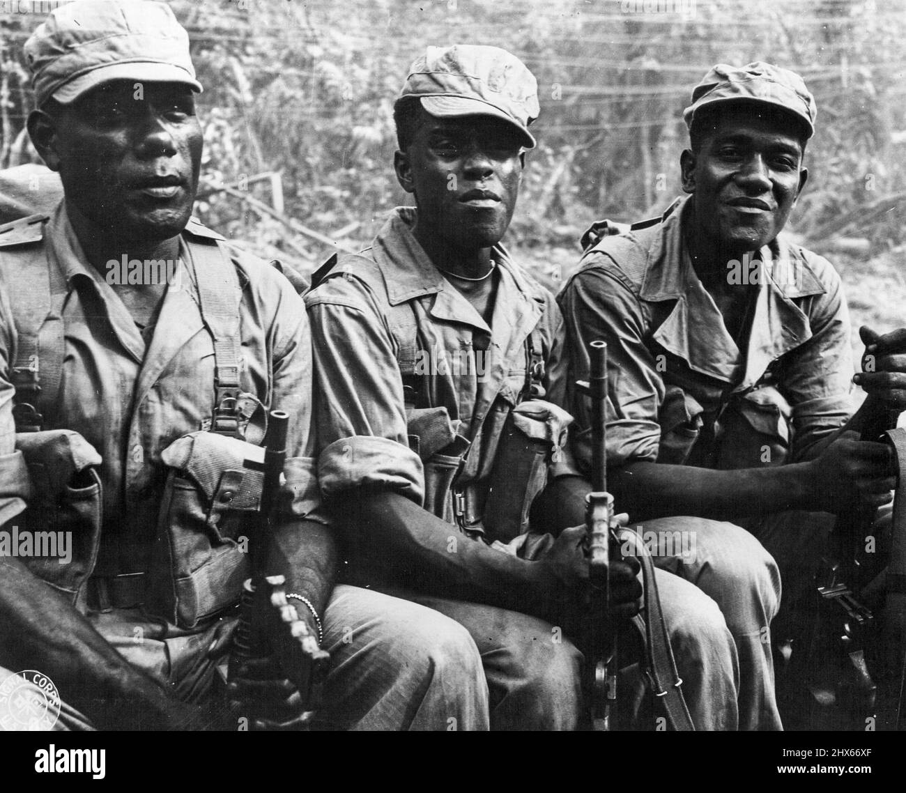 Truppe colorate. Maggio 15, 1944. (Foto da U.S. Army Signal Corps fotografia). Foto Stock