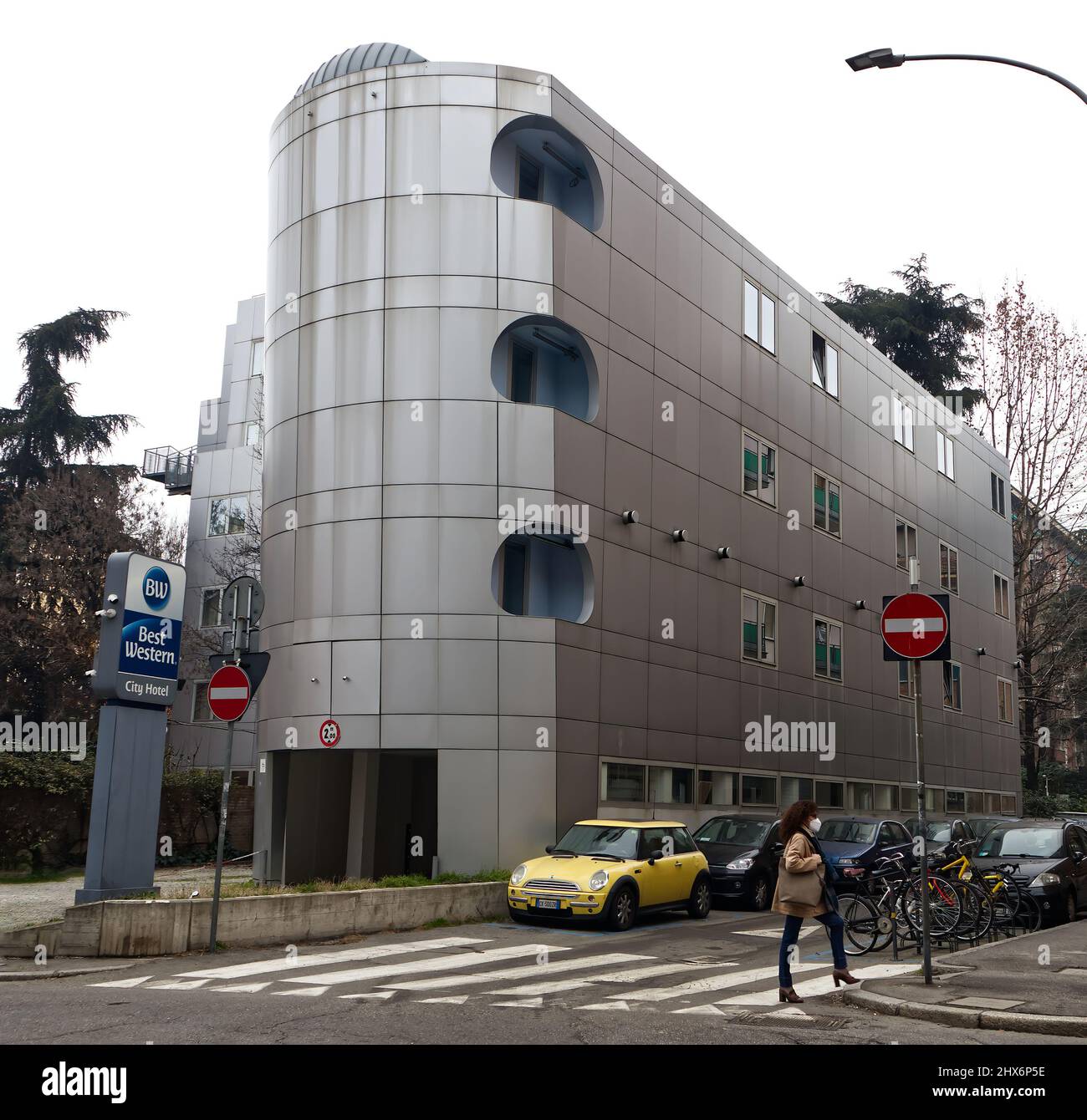 Bologna - Italia - 2 febbraio 2022: Best Western City Hotel a Bologna. Italia Foto Stock