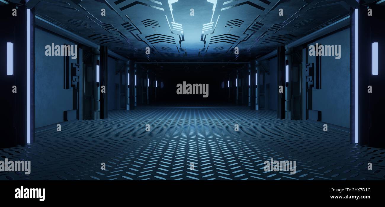 Sconosciuto tecnologia digitale struttura spazio lucido metallizzato viola colori Sci Fi sfondo Foto Stock