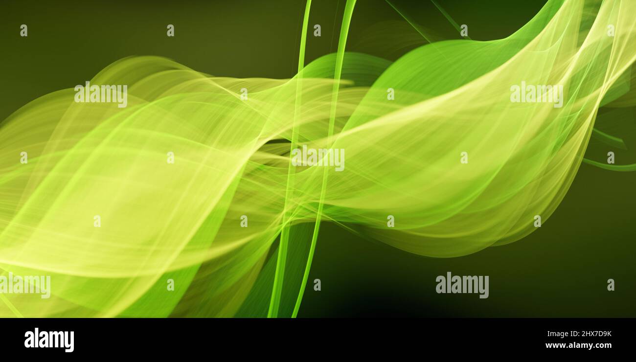 Scifi onde appariscenti colori marrone astratto carta da parati moderna Foto Stock