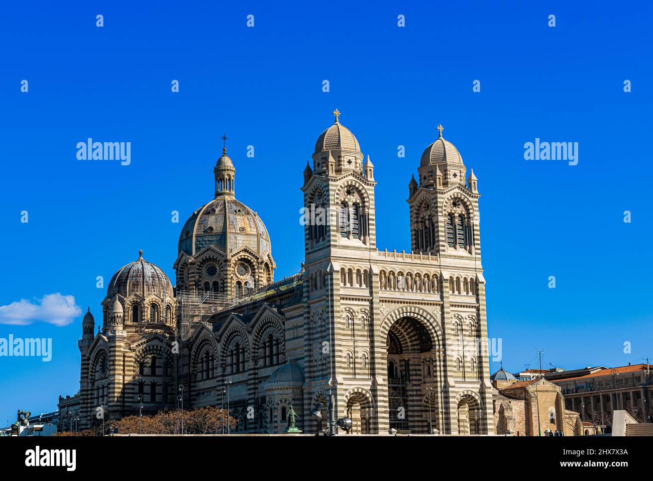 Cathédrale la Major, Marsiglia, Francia, Paca Foto Stock