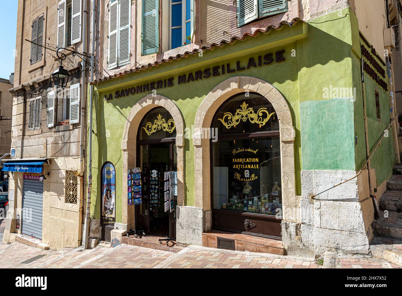 Savonnerie du Panier, Marsiglia Francia Paca Foto Stock