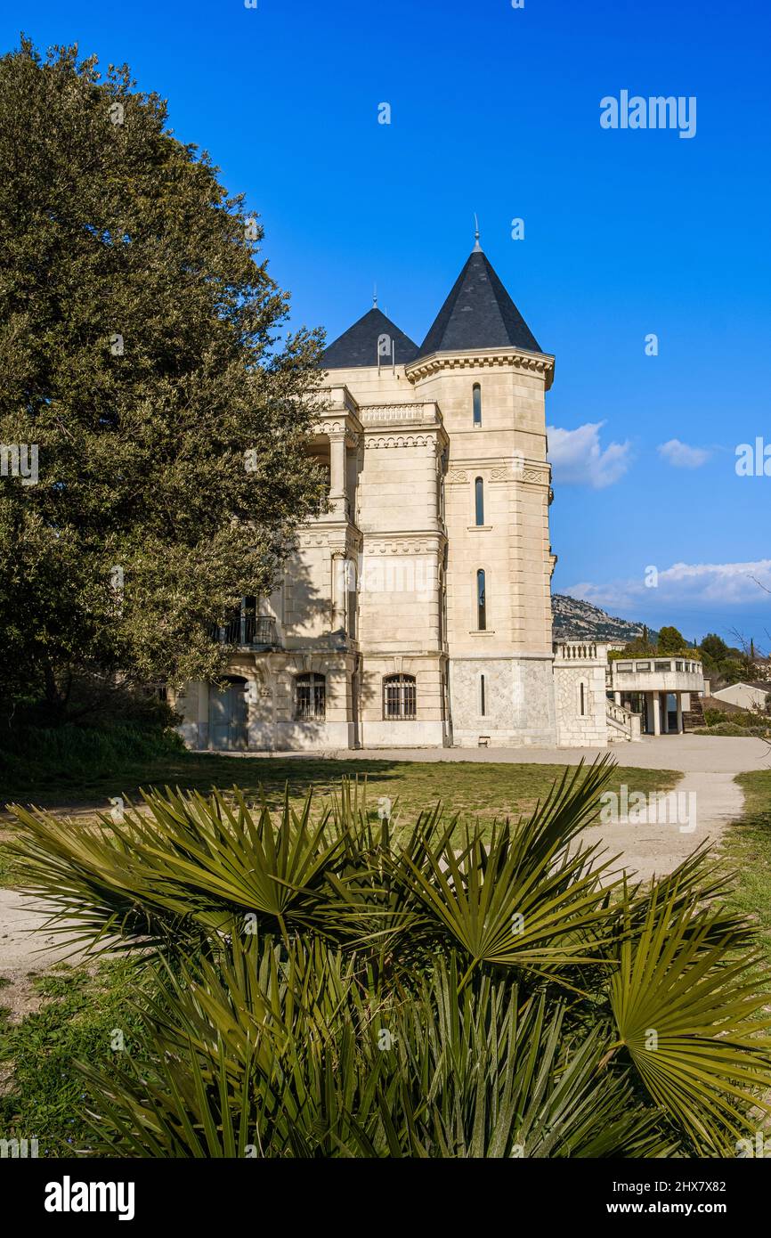 Château de la Buzine, Marsiglia, Bouche-du-Rhône 13, Marcel Pagnol, Maison des Cinématographies de la Méditerranée 2011 Foto Stock