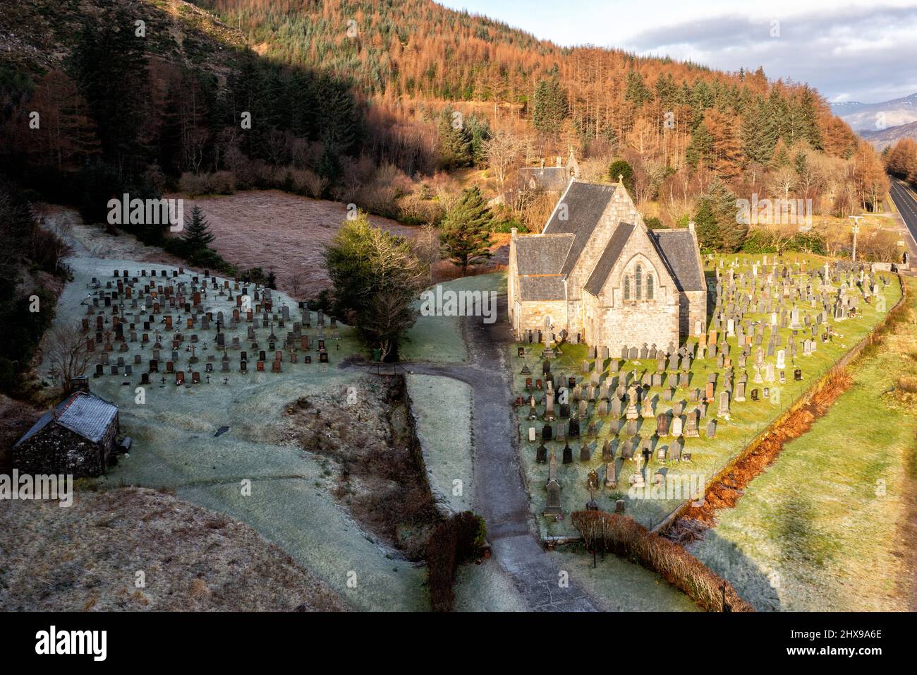 St. John's Church, Ballachulish, Scozia, Regno Unito Foto Stock