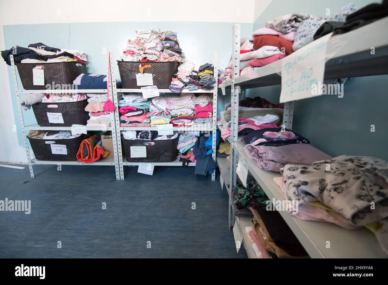 Aiuto umanitario a favore dell'Ucraina dalla Polonia. Danzica, Polonia, Marzo 2nd 2022 © Wojciech Strozyk / Alamy Stock Photo Foto Stock