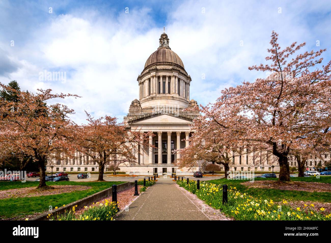 Washington state Capitol Building, Washington-USA Foto Stock